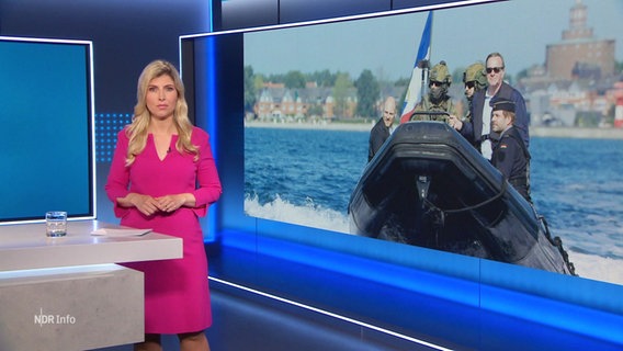 Bibiana Barth moderiert NDR Info 16:00 am 19.07.2024. © Screenshot 