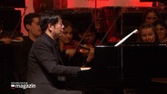 Der Pianist Lang Lang am Flügel. © Screenshot 