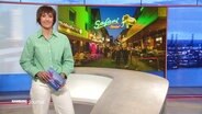 Theresa Pöhls moderiert Hamburg Journal 18:00. © Screenshot 