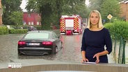 Alexandra Bauer moderiert Schleswig-Holstein 18:00. © Screenshot 