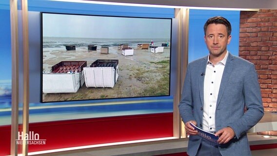 Jan Starkebaum moderiert Hallo Niedersachsen um 19:30 Uhr. © Screenshot 