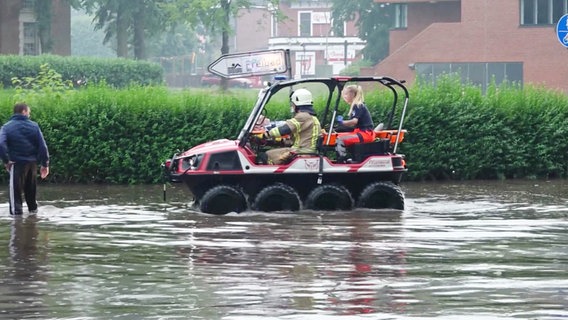 Ein Amphibienfahrzeug. © Screenshot 