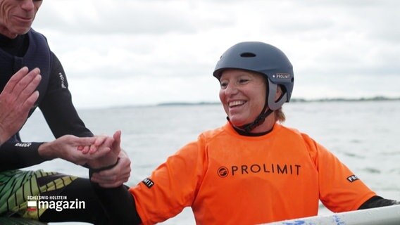 Die Parasportlerin Gerda Pamler. © Screenshot 