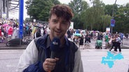Reporter Tristan Dück © Screenshot 