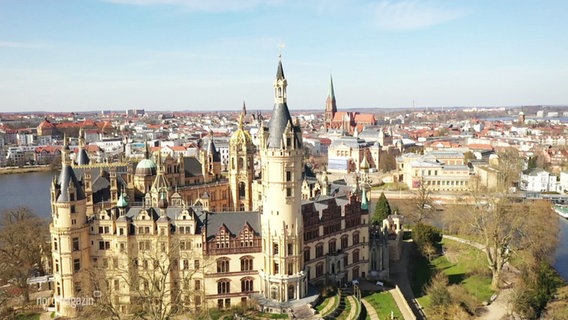 Das Schweriner Schloss © Screenshot 