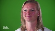 Fußballerin Alexandra Popp in Porträtaufnahme. © Screenshot 