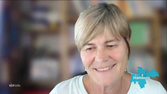 Ingrid Unkelbach, Leiterin des Olympiastützpunktes HH und SH, im Interview. © Screenshot 