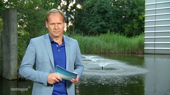 Thilo Tautz moderiert das Nordmagazin um 19:30 Uhr. © Screenshot 