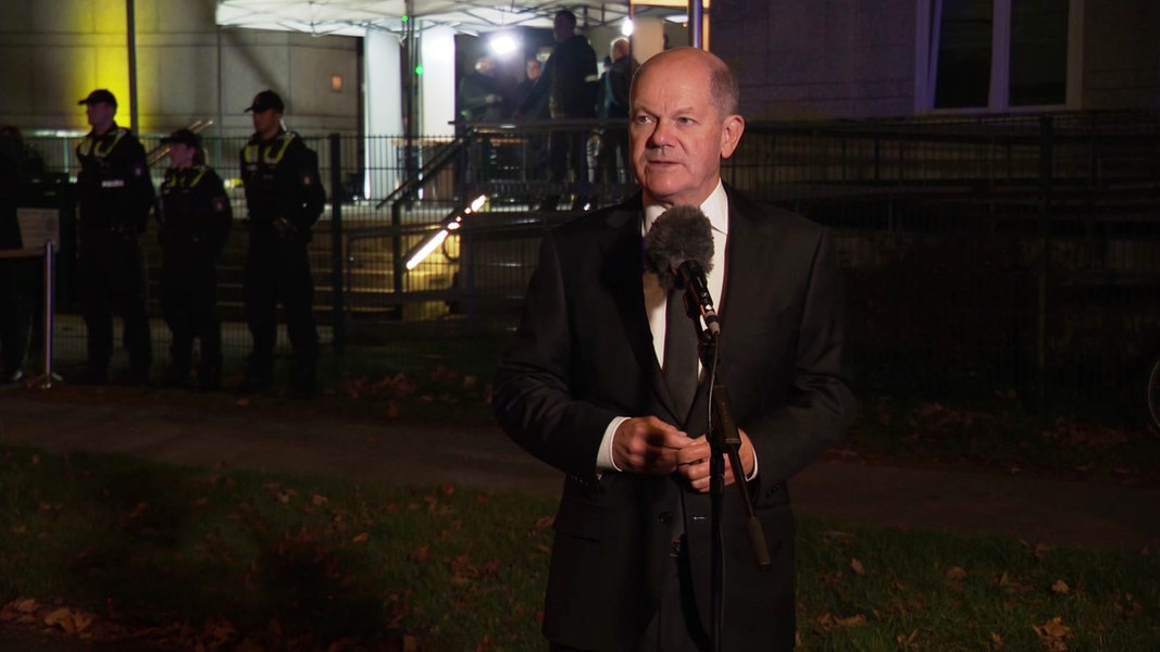 Jahrestag des Hamas-Angriffs: Scholz bei Gedenkzeremonie in Hamburg
