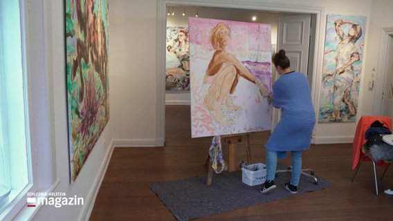 Bild von Künstlerin Zoë MacTaggart. Bild von Künstlerin Zoë MacTaggart. © Screenshot