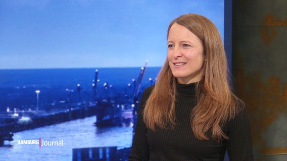 Anna Eisenberg vom Museumsdienst Hamburg im Hamburg Journal © Screenshot 