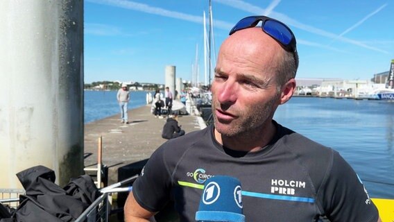 Nicolas Lunven vom Team Holcim PRB © Screenshot
