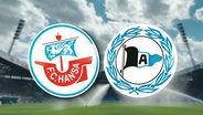 Hansa Rostock gegen Arminia Bielefeld © Screenshot 