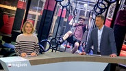 Marie-Luise Bram und Gerrit Derkowski im SHMag-Studio © Screenshot 