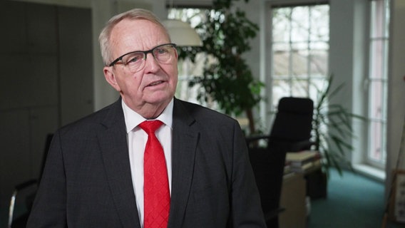 Landwirtschaftminister Till Backhaus (SPD) im NDR Interview. © Screenshot 