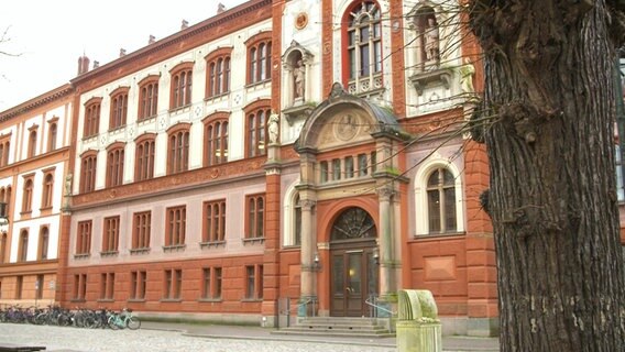 Hauptgebäude der Universität Rostock. © Screenshot 