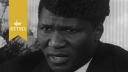 Guineas Präsident Ahmed Sekou Toure 1959 im Fernsehinterview. © Screenshot 