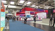 Messestände auf der Messe in Hannover © Screenshot 