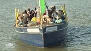 Eine Schülergruppe auf einem Boot auf dem Dümmer © Screenshot 
