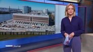Merlin van Rissenbeck moderiert das Hamburg Journal um 18.00. © Screenshot 