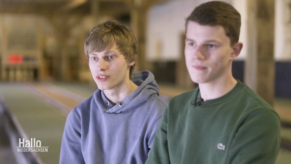 Robin Hillmann und Tim Bamberg. © Screenshot 