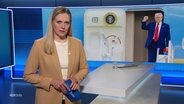 Juliane Möcklinghoff moderiert NDR Info 15:00. © Screenshot 