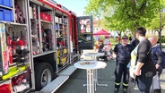 Die freiwillige Feuerwehr wirbt für neue Mitglieder. © Screenshot 