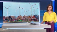 Moderatorin Romy Hiller im Studio. © Screenshot 