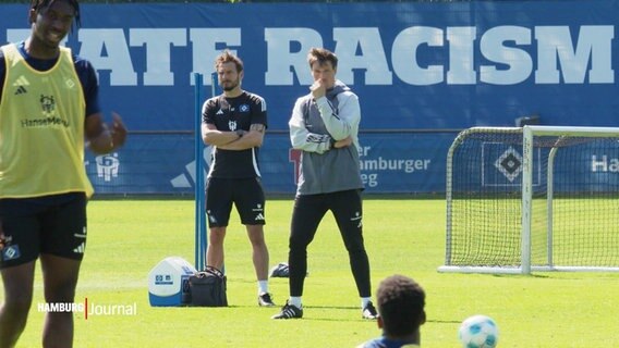 Szene aus dem HSV-Stadion. © Screenshot 