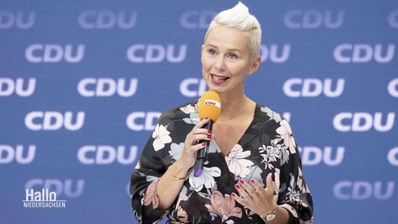 Silvia Breher von der CDU. © Screenshot 