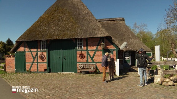 Die alte Räucherkate in Blickstedt. © Screenshot 