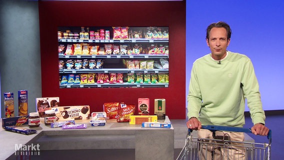 Jo Hiller moderiert Markt am 28.04.2025. © Screenshot 
