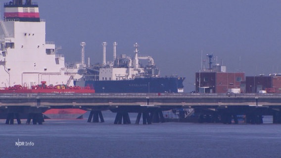 Das LNG-Schiff "Excelsior". © Screenshot 