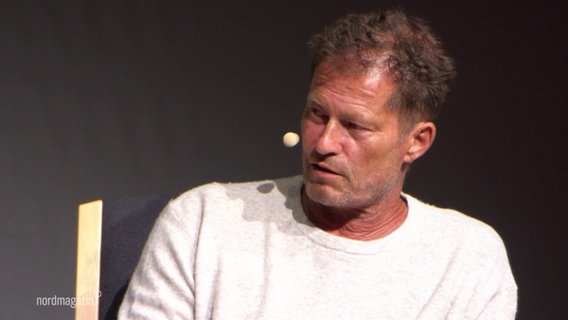 Til Schweiger zu Gast in der Rostocker HTM. © Screenshot 