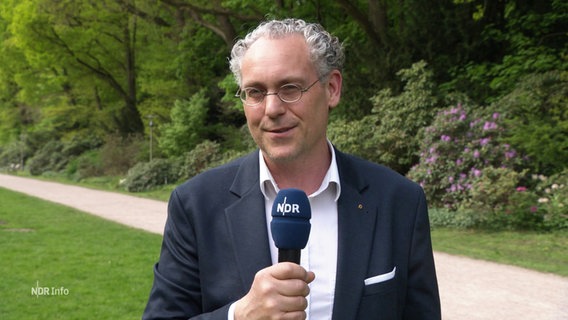 NDR-Wetterexperte Frank Böttcher berichtet. © Screenshot 