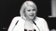 Die verstorbene CDU-Politikerin Karin Strenz © Screenshot 