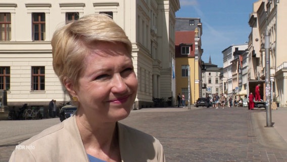 Ministerpräsidentin Manuela Schwesig, SPD © Screenshot 