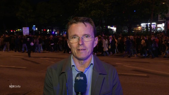 Heiko Sander berichtet. © Screenshot 
