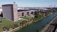 Das Werksgelände von VW in Wolfsburg. © Screenshot 