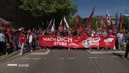DGB-Demo am Tag der Arbeit. © Screenshot 