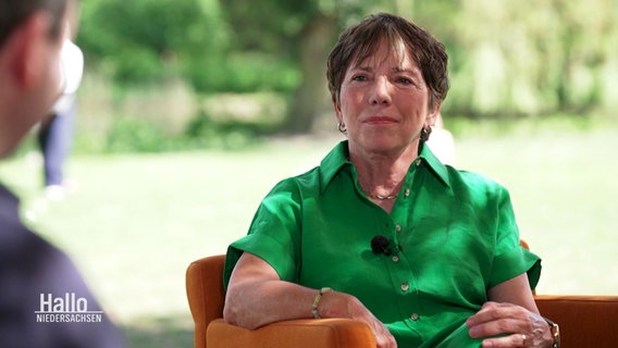 Margot Käßmann im Interview beim Kirchentag in Hannover. © Screenshot 