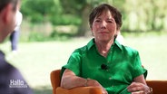 Margot Käßmann im Interview beim Kirchentag in Hannover. © Screenshot 