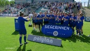Die Siegerinnen des 1. FC Neubrandenburg © Screenshot 