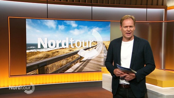 Thilo Tautz moderiert die Nordtour. © Screenshot 