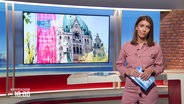 Lena Mosel moderiert Niedersachsen 18.00. © Screenshot 
