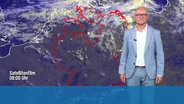 Karsten Schwanke moderiert das Wetter für Niedersachsen. © Screenshot 