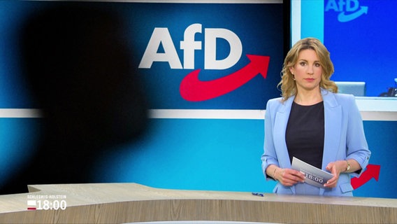 Eva Diederich moderiert Schleswig-Holstein 18.00. © Screenshot 