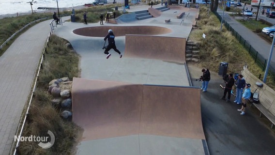 Der Skatepark in Scharbeutz. © Screenshot 