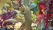 Unter-Wasser-Welt aus Playmobil-Figuren. © Screenshot 