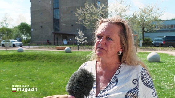 Marina Friedt, Vorsitzende des DJV Nord, im Interview. © Screenshot 